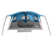 Tunneltent met dak Blauw 427 x 305 x 205 cm Polyester en staal