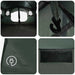 Tunneltent Legergroen 427 x 305 x 205 cm Polyester en staal