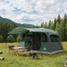 Tunneltent Legergroen 427 x 305 x 205 cm Polyester en staal