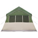 Gezinstent met dak Groen 487 x 340 x 216 cm Polyester en staal