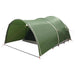 Tunneltent met dak Groen 370 x 275 x 210 cm Polyester en staal