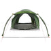 Tunneltent met dak Groen 370 x 275 x 210 cm Polyester en staal