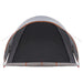 Tunneltent met dak Grijs en Oranje 370 x 275 x 210 cm