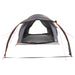 Tunneltent met dak Grijs en Oranje 370 x 275 x 210 cm