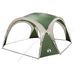 Zijtent met dak Groen 410 x 410 x 250 cm Polyester en staal