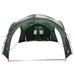 Zijtent Legergroen 410 x 410 x 250 cm Polyester en staal