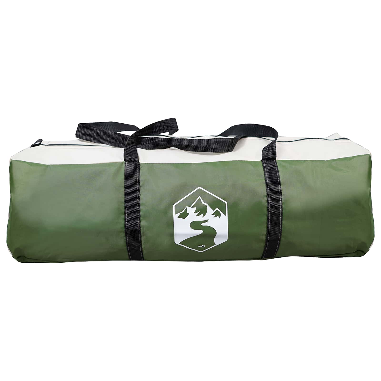 Huisje Tent met dak Groen 480 x 273 x 205 cm Polyester en staal