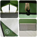 Huisje Tent met dak Groen 480 x 273 x 205 cm Polyester en staal