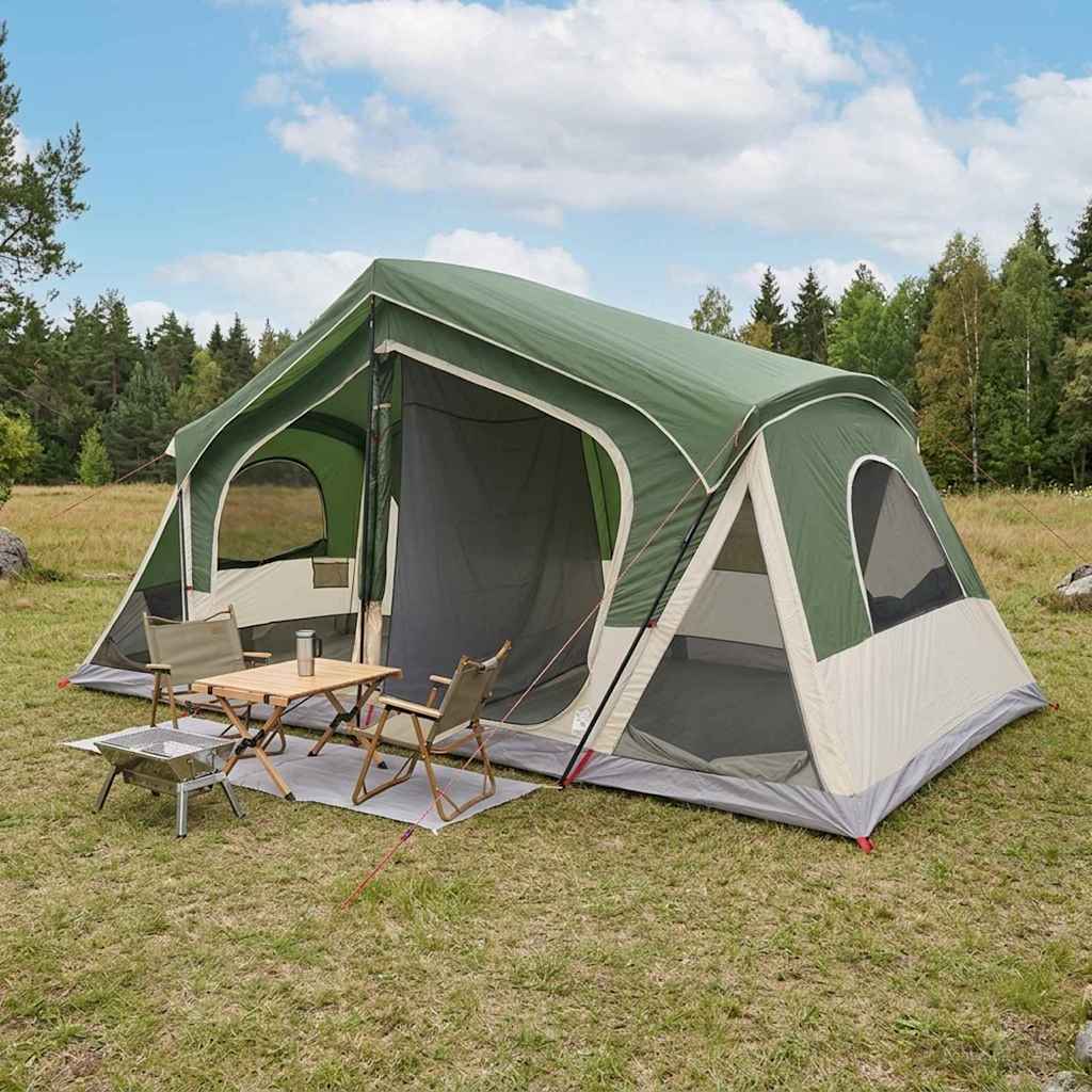 Huisje Tent met dak Groen 480 x 273 x 205 cm Polyester en staal