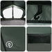 Huisje Tent Legergroen 480 x 273 x 205 cm Polyester en staal