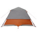 Directe Tent met dak Grijs en Oranje 305 x 275 x 190 cm
