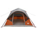 Directe Tent met dak Grijs en Oranje 305 x 275 x 190 cm