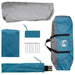 Directe Tent Blauw 365 x 380 x 200 cm Polyester en staal