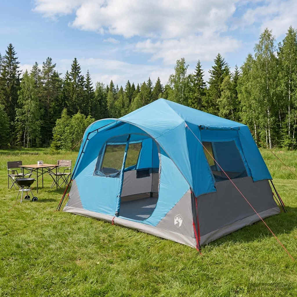 Directe Tent Blauw 365 x 380 x 200 cm Polyester en staal