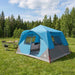 Directe Tent Blauw 365 x 380 x 200 cm Polyester en staal