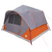 Directe Tent met dak Grijs en Oranje 365 x 380 x 200 cm