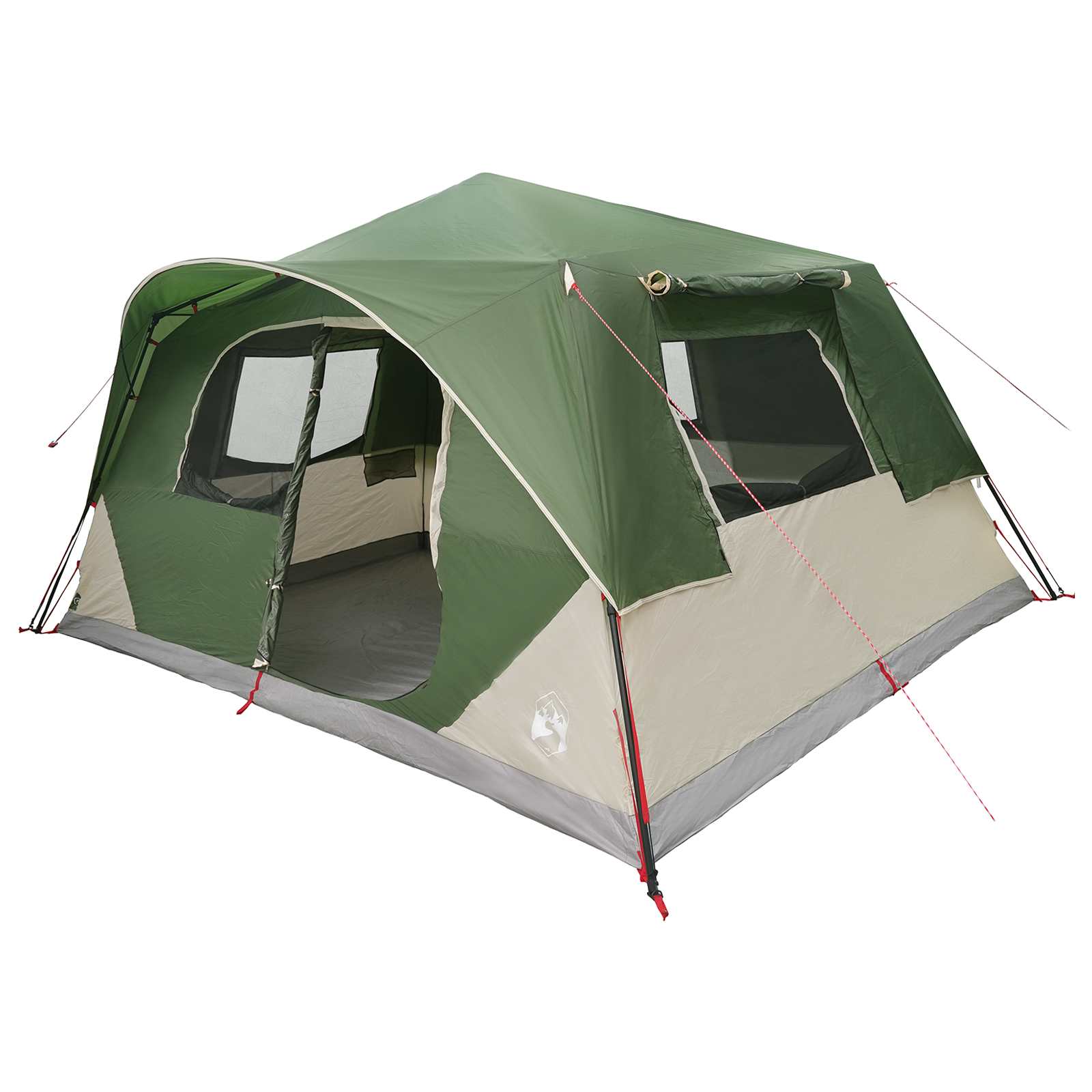 Directe Tent 10-persoons Groen Polyester en staal