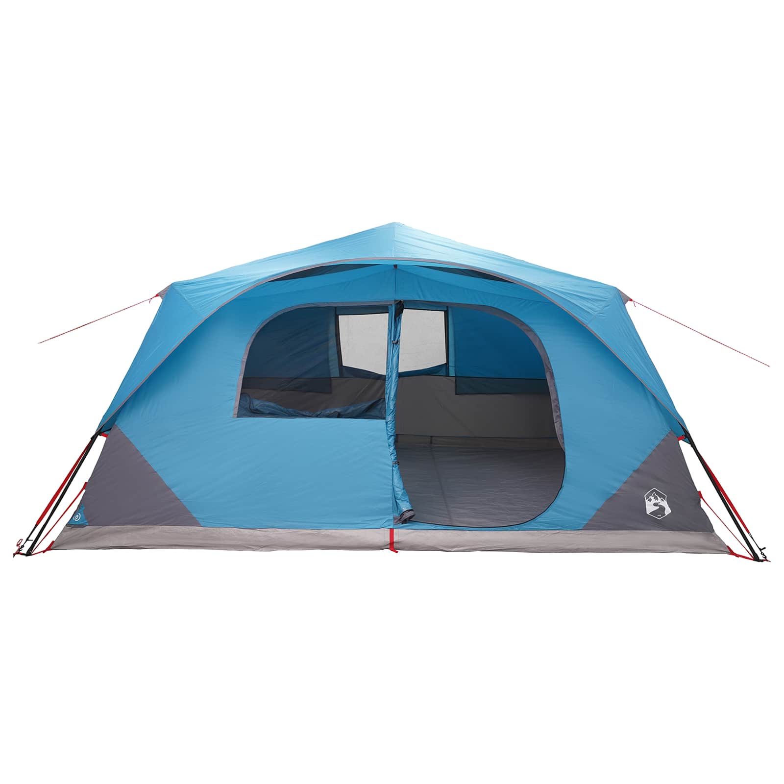 Directe Tent 10-persoons Blauw Polyester en staal