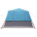 Directe Tent 10-persoons Blauw Polyester en staal
