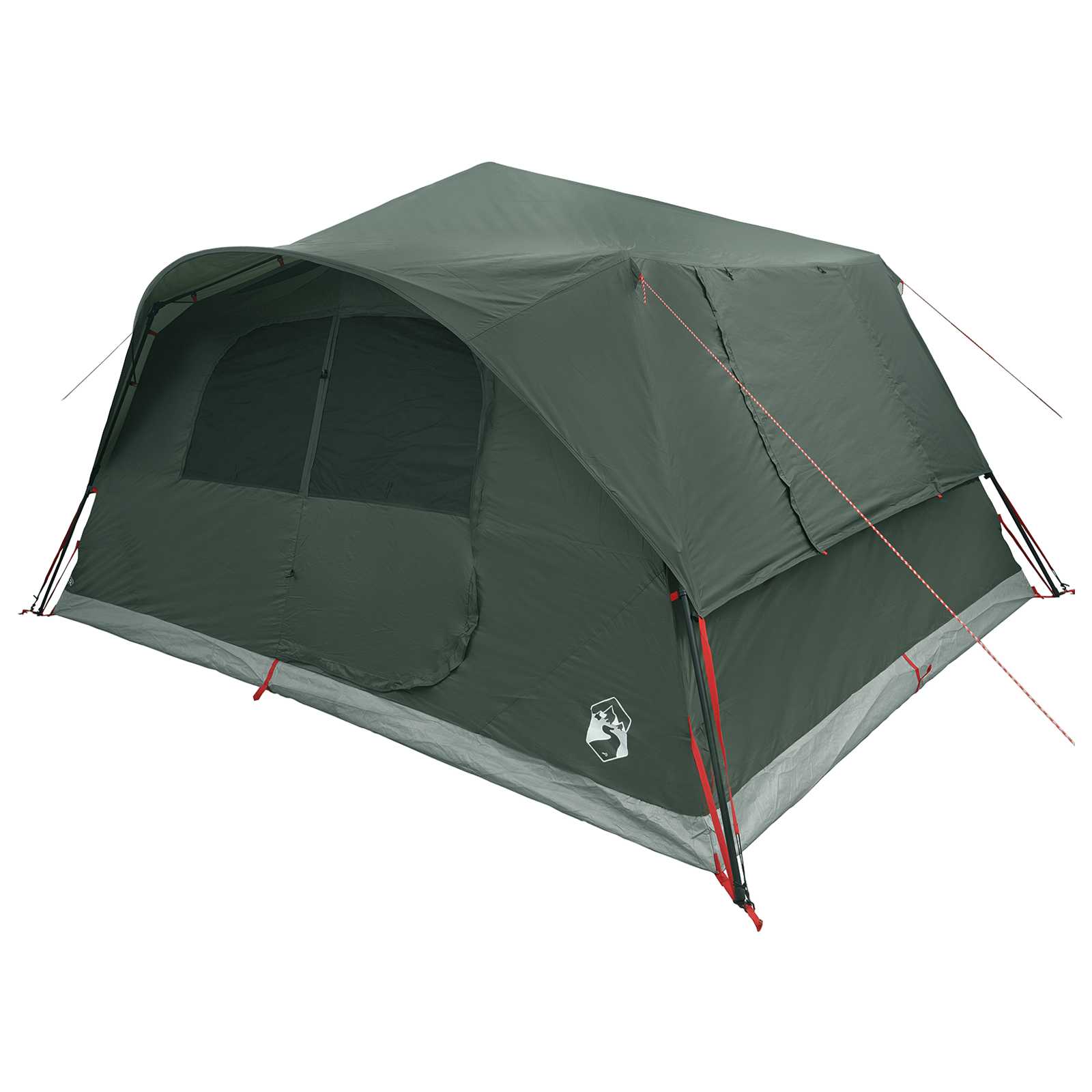 Directe Tent 10-persoons Legergroen Polyester en staal