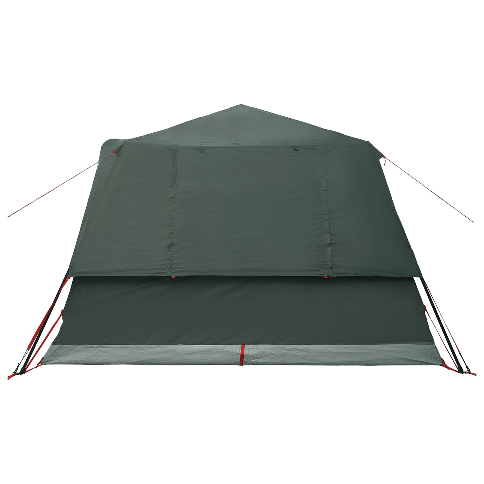 Directe Tent 10-persoons Legergroen Polyester en staal