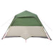 Gezinstent met dak Groen 305 x 275 x 190 cm Polyester en staal