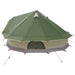 Tipi Tent met dak Groen 700 x 700 x 395 cm Polyester en staal