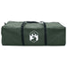 Tipi Tent Legergroen 700 x 700 x 395 cm Polyester en staal