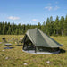 Tipi Tent Legergroen 700 x 700 x 395 cm Polyester en staal