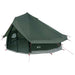 Tipi Tent Legergroen 700 x 700 x 395 cm Polyester en staal