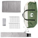 Tipi Tent 20-persoons Groen Polyester en staal