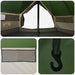 Tipi Tent 20-persoons Groen Polyester en staal
