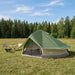 Tipi Tent 20-persoons Groen Polyester en staal