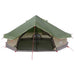 Tipi Tent 20-persoons Groen Polyester en staal