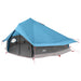 Tipi Tent 20-persoons Blauw Polyester en staal