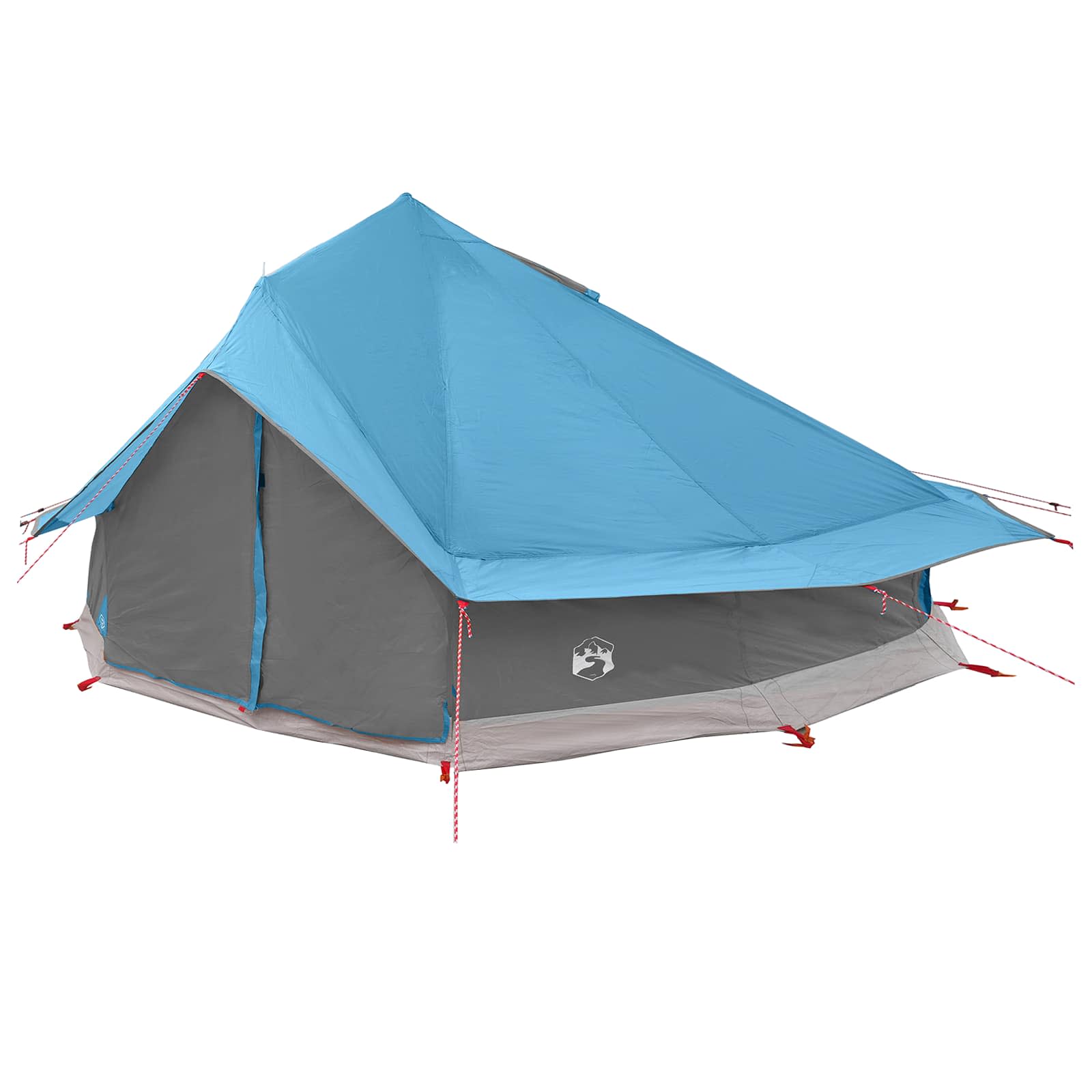 Tipi Tent 20-persoons Blauw Polyester en staal