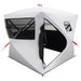 Jacht Tent Wit Blackout 143 x 143 x 165 cm Polyester en staal