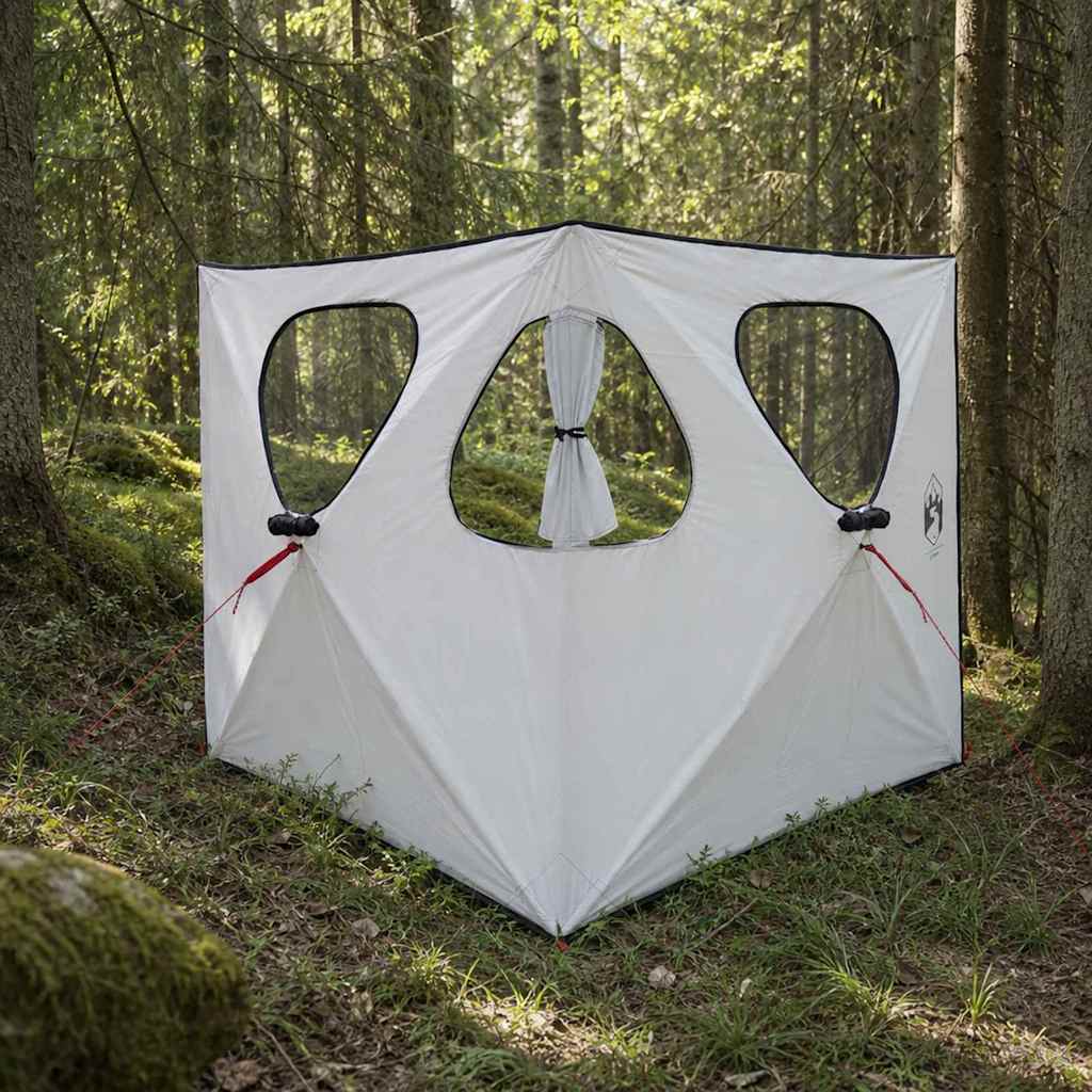 Jacht Tent Wit Blackout 145 x 145 x 150 cm Polyester en staal