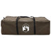 Gezinstent met dak Bruin Grijs 320 x 210 x 180 cm Polyester