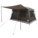 Gezinstent met dak Bruin Grijs 380 x 260 x 190 cm Polyester