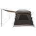 Gezinstent met dak Bruin Grijs 380 x 260 x 190 cm Polyester