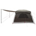 Gezinstent Bruin Grijs 500 x 400 x 230 cm Polyester en staal