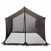 Campingzeil met gaaswanden Bruin Grijs 340 x 260 x 220 cm