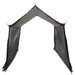Campingzeil met gaaswanden Bruin Grijs 270 x 210 x 210 cm