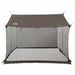 Campingzeil met gaaswanden Bruin Grijs 270 x 210 x 210 cm