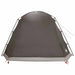 Huisje Tent met dak Bruin grijs 12-Persoons Polyester en staal