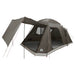 Huisje Tent met dak Bruin grijs 8-persoons Polyester en staal