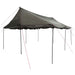Gezinstent Bruin grijs 450 x 400 x 265 cm Polyester en staal