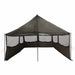 Gezinstent Bruin grijs 450 x 400 x 265 cm Polyester en staal