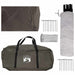 Gezinstent Bruin grijs 600 x 400 x 268 cm Polyester en staal
